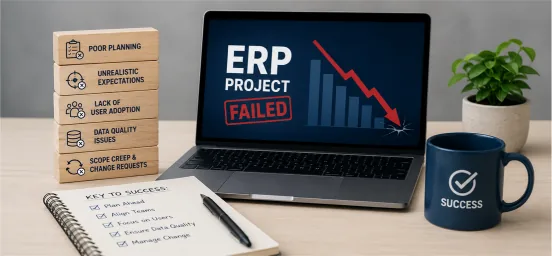 Top 5 Reasons ERP Projects Fail